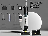 Потужний пилосос Eureka компактний акумуляторний пилосос пилосос із контейнером для пилу 550 Вт, 7.5 м кабель, подвійний резервуар