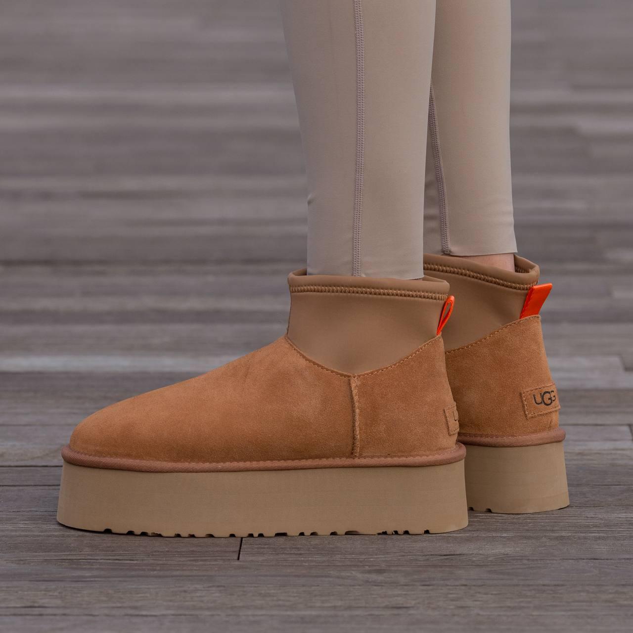 UGG Classic Dipper Boot Mid Chestnut, фото 1