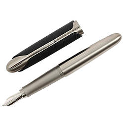 Ручка перова Porsche Design P3150 Fountain Pen Leather Black, перо F, 140531