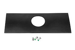 Зимова решітка Crafter 2006-2011 накладка на Volkswagen Фольксваген Крафтер (Верхня матова на решітку з кріпленнями)