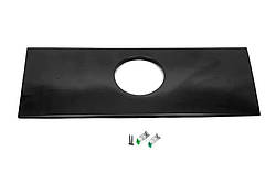 Зимова решітка Crafter 2006-2011 накладка на Volkswagen Фольксваген Крафтер (Верхня глянцева на решітку з кріпленнями)