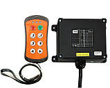 Пульт керування краном навантажувачем 6 кнопок AC/DC 36-480V система дистанційного керування, фото 5