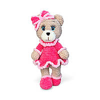 В’язана іграшка «Ведмедиця Ніжність»