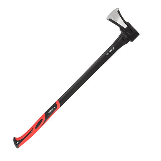 Колун кований, 2200 г, ручка з фібергласу INTERTOOL HT-0275, фото 1