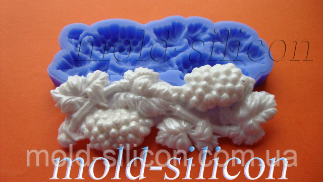 Силіконовий молд "Вітка винограду", фото 1