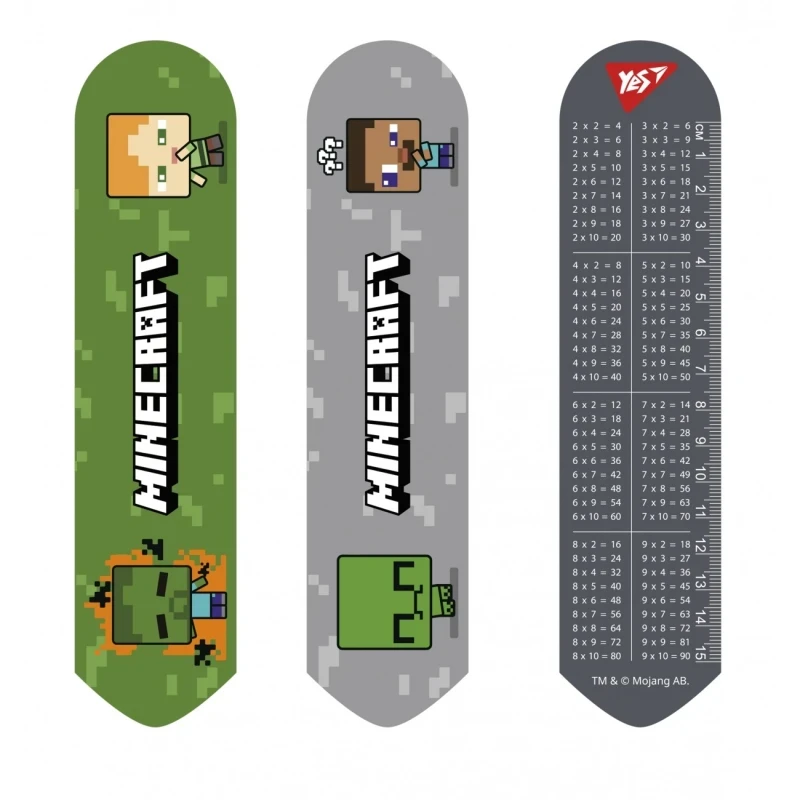 Закладка 2D пластикова Yes №708130 (59041) "Minecraft Creepers", фото 1