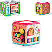 Дитяча розвиваюча іграшка LimoToy Куб 6в1 (FT 0029 AB), фото 2