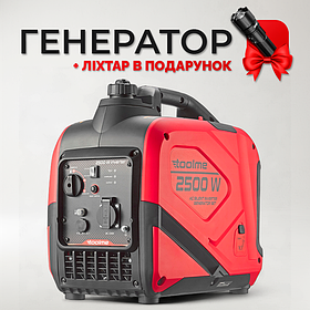 Генератор інверторного типу TOOLME TM600 2.3/2.5кВт інверторний генератор бензиновий