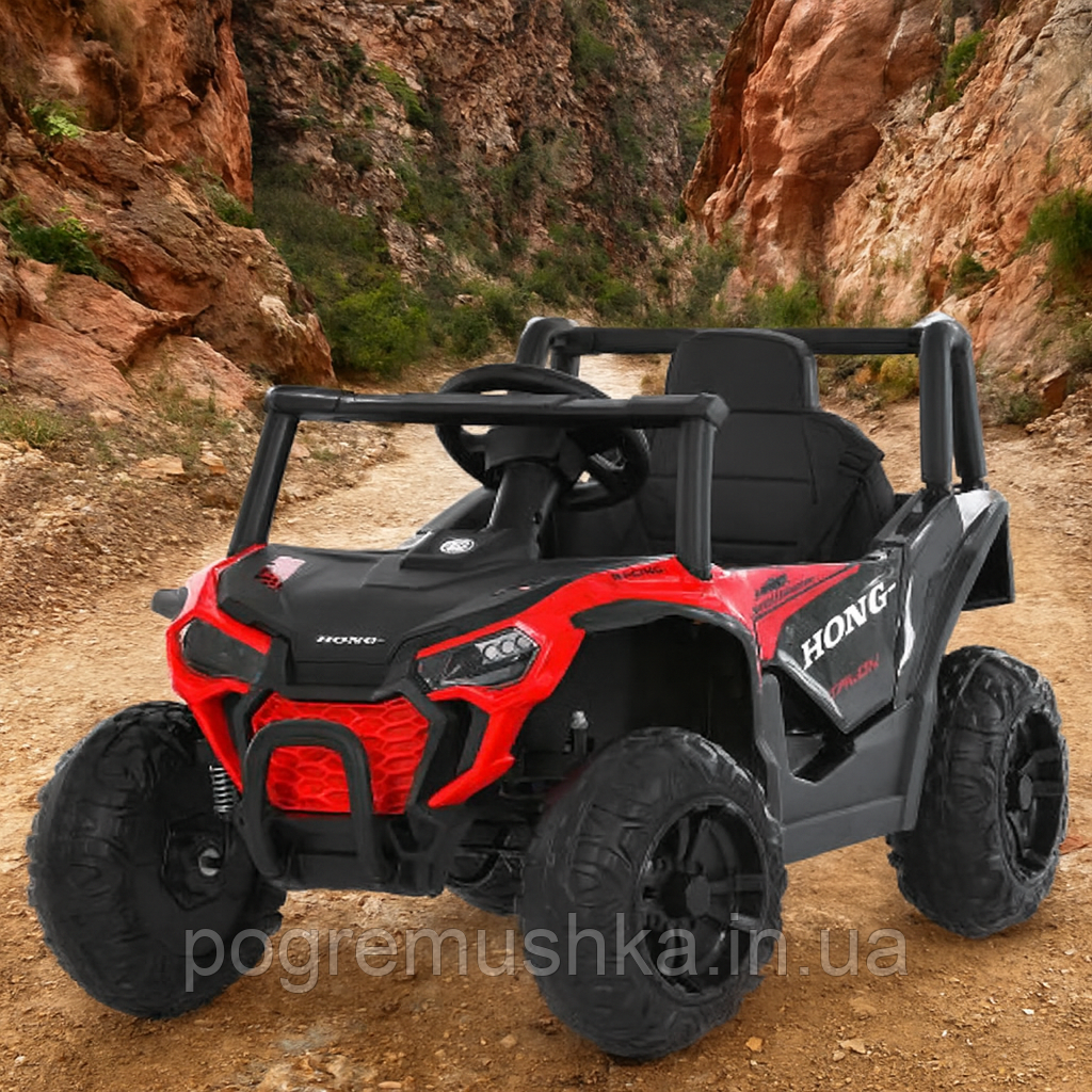 Джип Bambi Racer M 6258EBLR-3 з двома моторами 35W, акумулятором 12V7Ah, EVA колесами, Bluetooth та музикою
