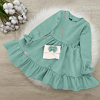 Сукня на дівчинку 122 см Замш 003711