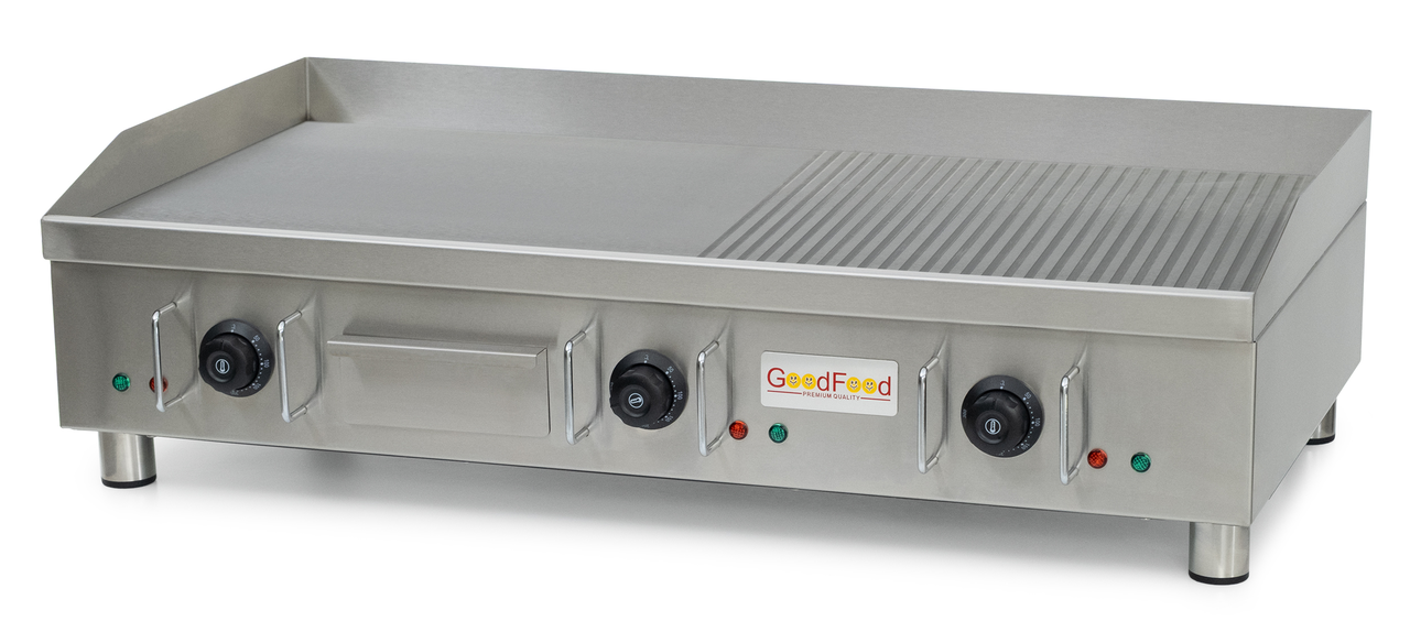 Професійна поверхня для смаження гладка GoodFood EG90FR