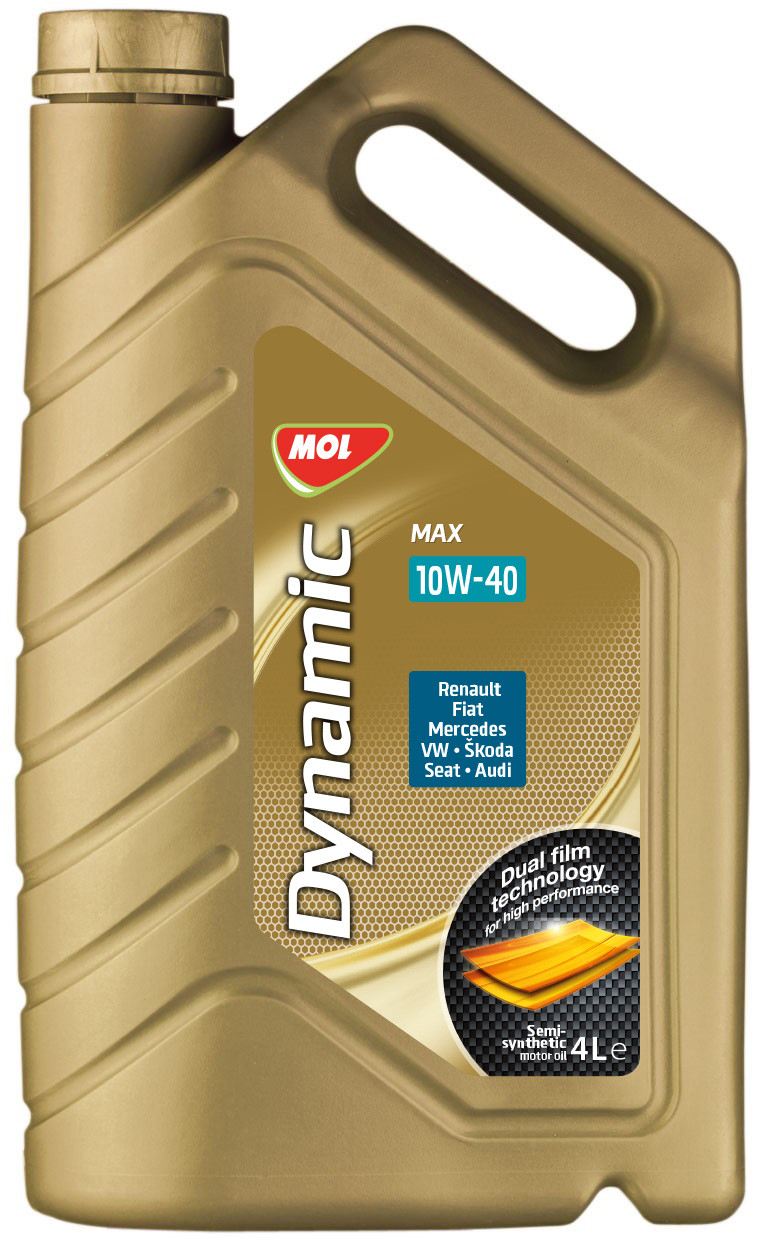 Олива моторна MOL Dynamic Max 10W-40 4л, фото 1