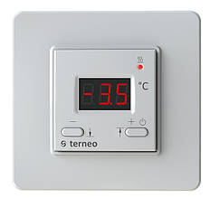 Терморегулятор Terneo kt (білий) терморегулятор для сніготанення та антизледеніння та обігріву труб та дахів