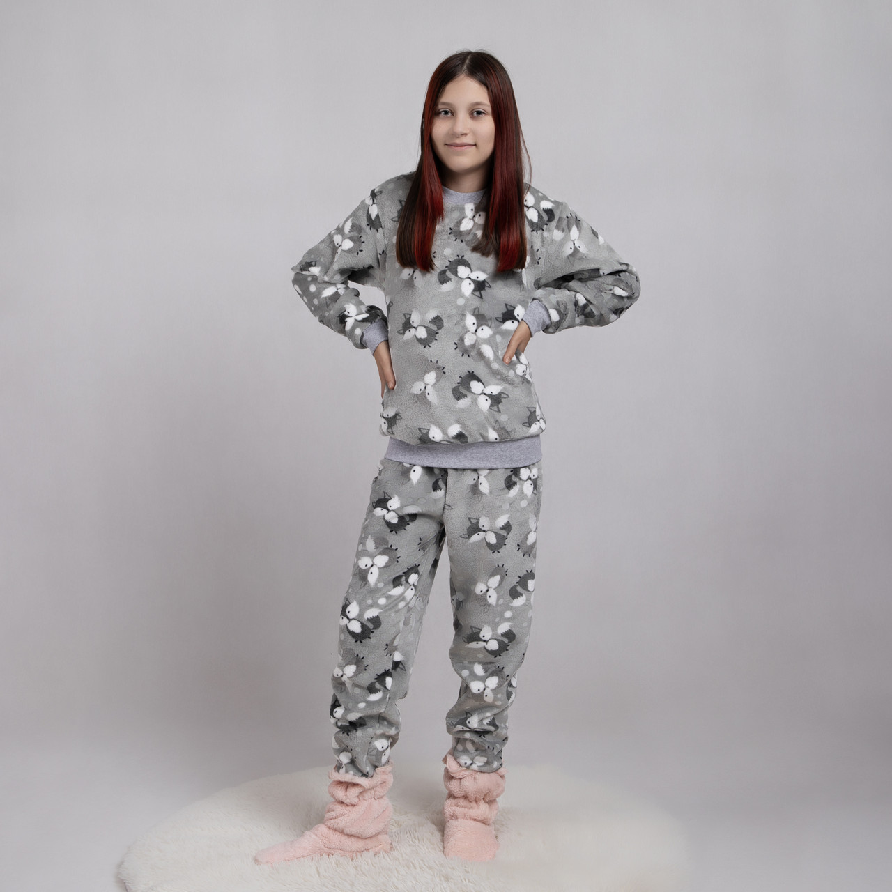 Дитяча махрова піжама "Лисичка" 38р., фото 1