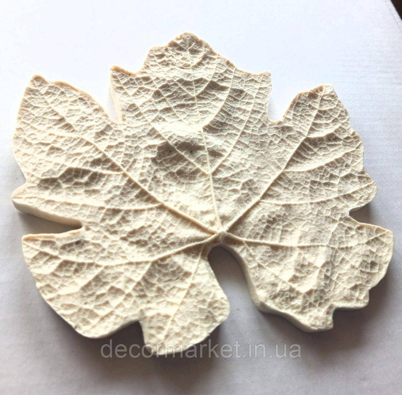 Молд "Лист винограду" 15.5х14,5 см для паросткових квітів, фото 1