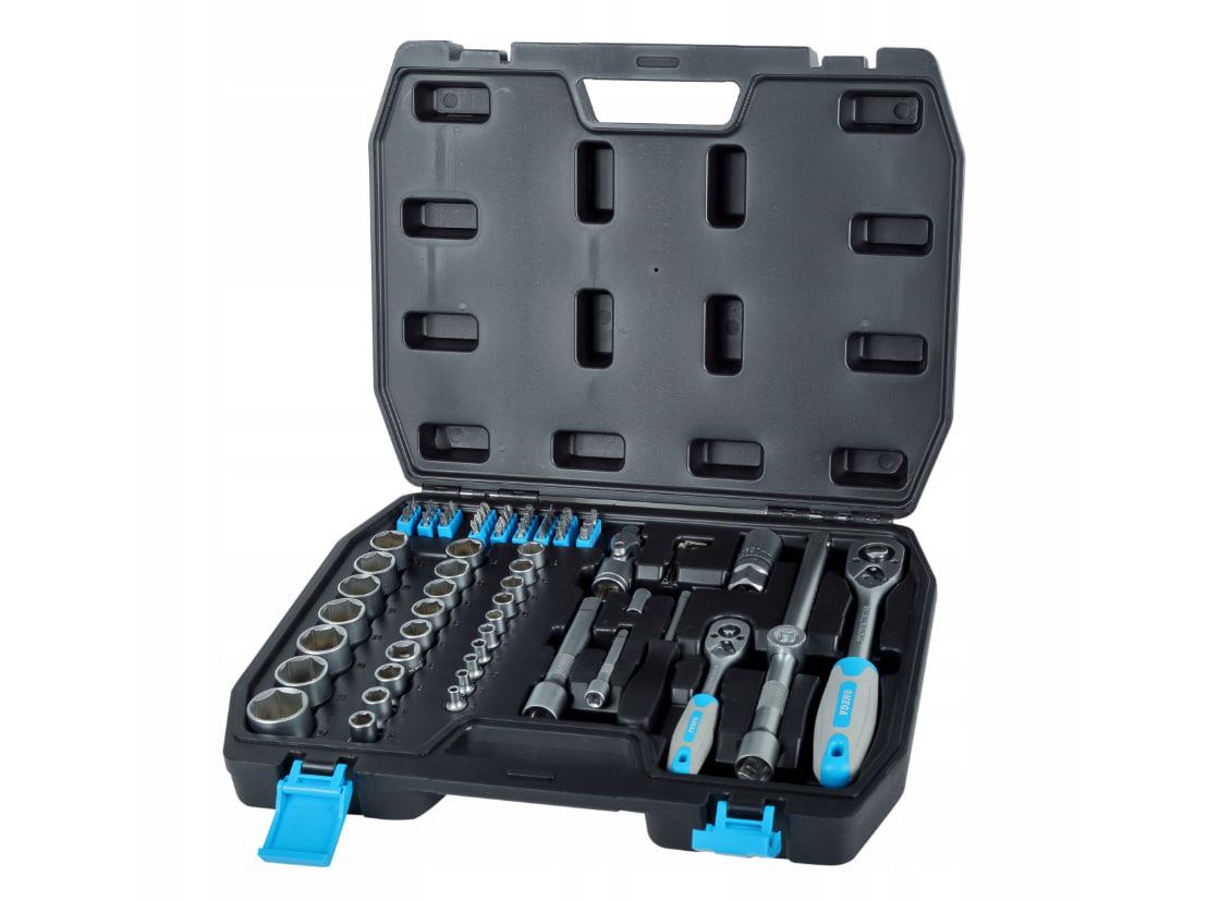 Набір інструментів Profix 72 елементів, хром-ванадієва сталь в пластикову кейсі, фото 1