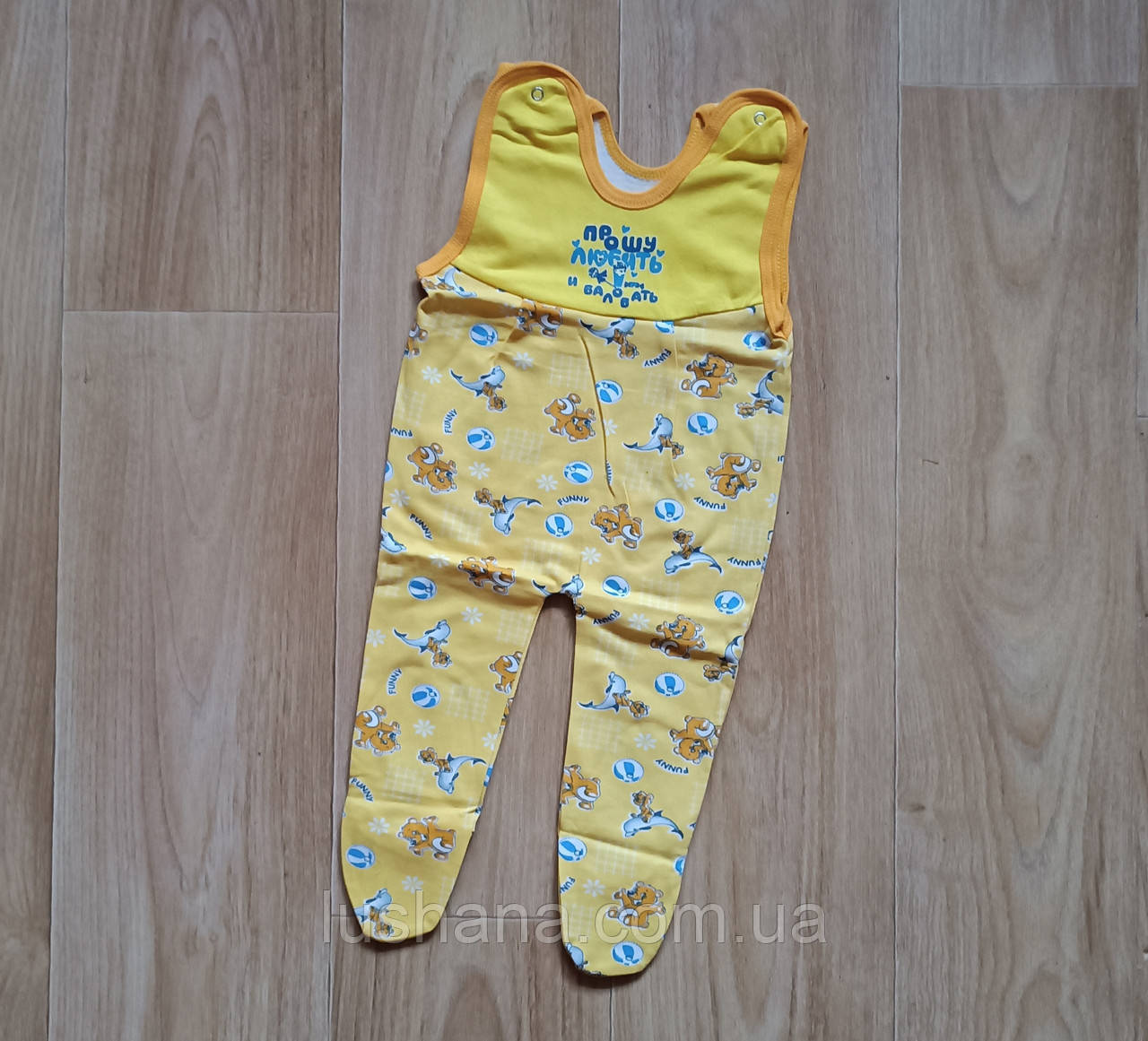 Утеплені довгі повзуни / начос (фланель) на кнопках /  р.74 , 6-9 міс. / для дівчинки або хлопчика, фото 1