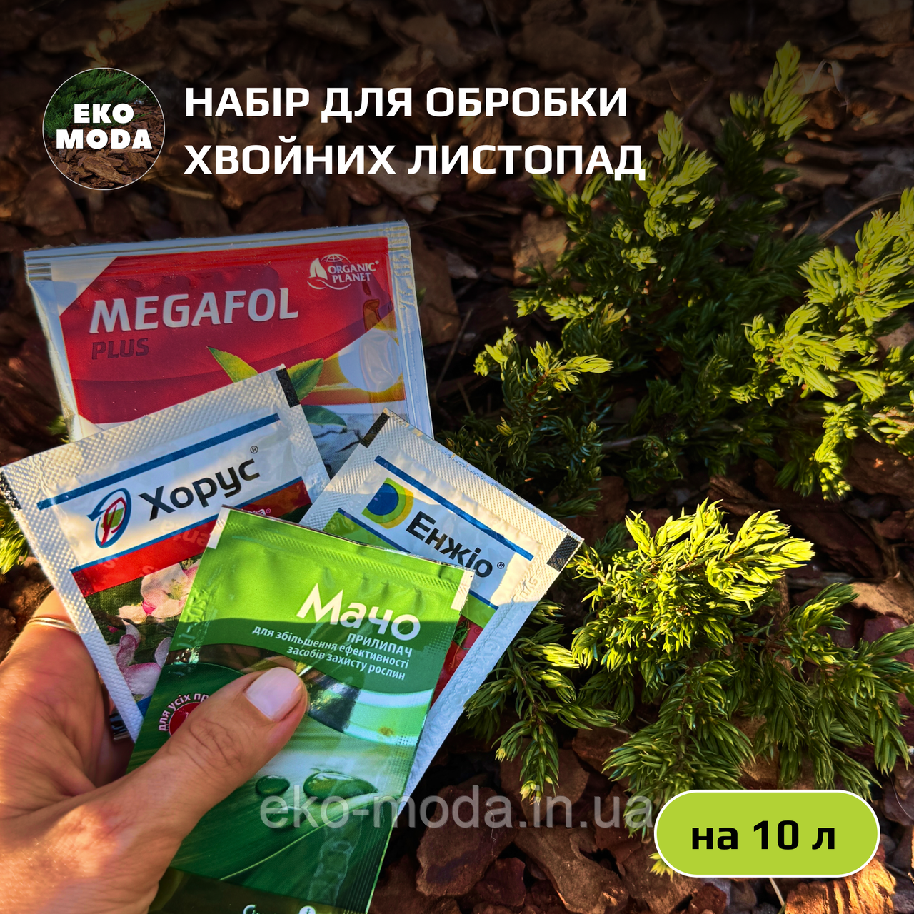 Набір для обробки Хвойних ЛИСТОПАД (+5…+15 °C, розрахований на 10 л)