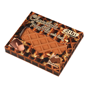 Блокнот ZiBi ароматизований CHOCOLATE WAFFLE, 90х90мм, 80 арк., нелін., Soft touch обкл