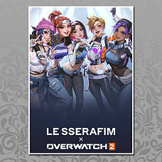 Плакат OVERWATCH