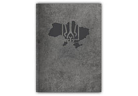 Зошит Optima O25954-01 "UA", А4, тверда обкл., 96 арк., кліт.