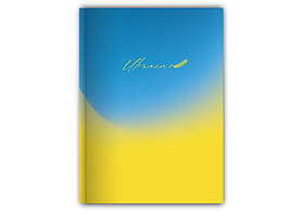 Зошит Optima O25954-03 "UA", А4, тверда обкл., 96 арк., кліт.