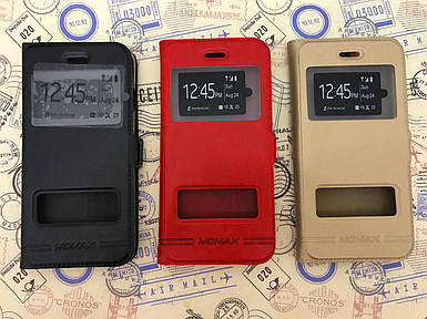 Шкіряний чохол-книжка Momax для Apple iPhone 4/4S (3 кольори)