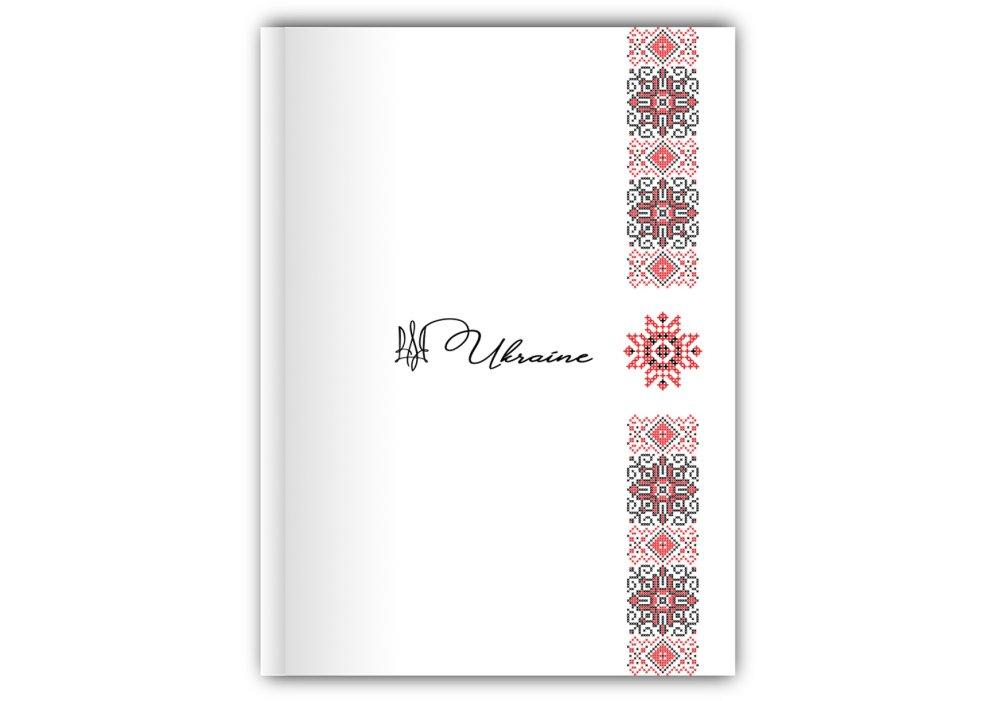 Зошит Optima O25954-04 "UA", А4, тверда обкл., 96 арк., кліт., фото 1