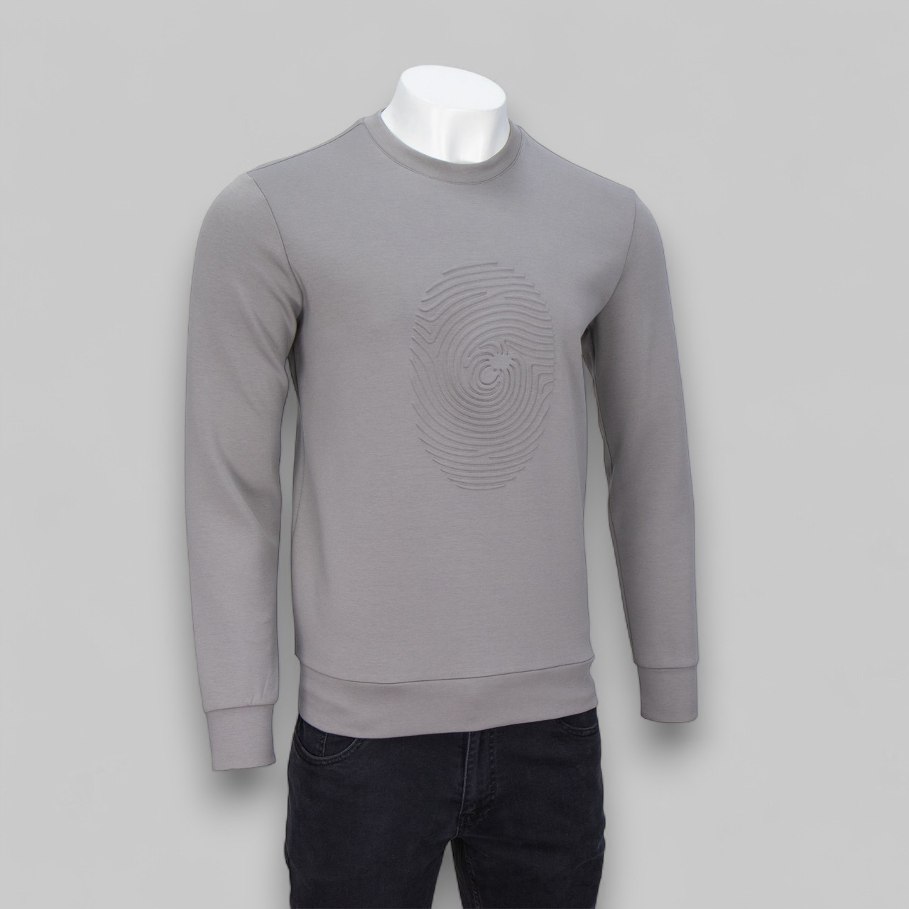 Реглан чоловічий Tony Montana SW-1207 FUME 80% бавовна 16% поліестер 4% еластан L(Р), фото 1