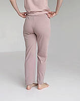 Тепла піжама для вагітних та годуючих мам (пудровий), фото 9