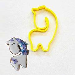 Пластикова Вирубка для пряника Лоша №1