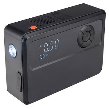 Компресор 4в1, 14.8В, 22.2Вт/год, 6000мА/год (Бустер+Павербанк+Ліхтарик) VITOL K-25