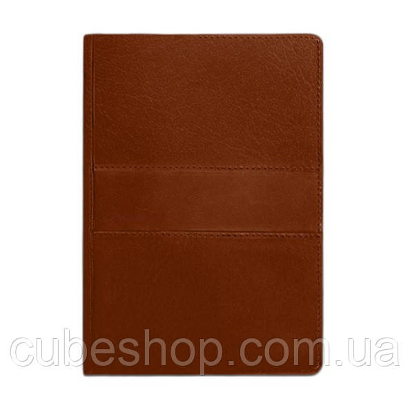 Шкіряний блокнот cофт-бук A5 9.3 (світло-коричневий), шкіра Krast