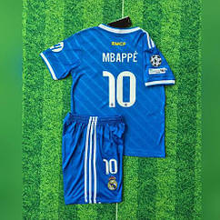 Форма синя дитяча доросла  Мбаппе 10 Реал Мадрид 2025-2026 Adidas Mbappe Real Madrid Home