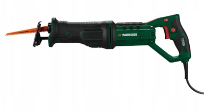 Шабельна пила ножівка електрична Parkside 850 Вт, 2800 об/хв, патрон 1/2" (12,7 мм)