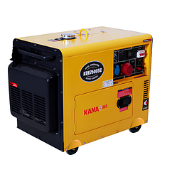 Дизельний генератор Kama KDK7500SC