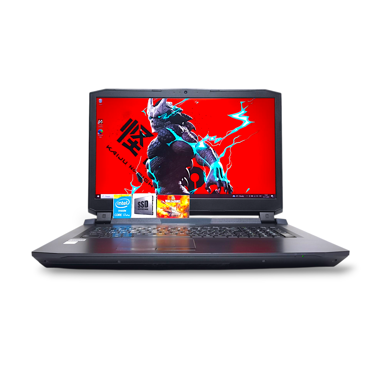 Ноутбук Clevo Boxx 17.3 2K 120Hz Core i7-9700K 32GB SSD 128GB+1TB HDD Nvidia RTX 2080 8GB