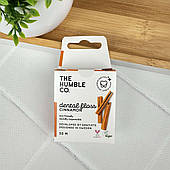 Зубна нитка The Humble Co вощена (кориця), 50 м