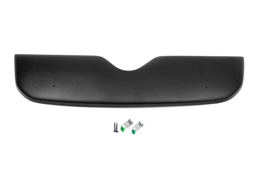 Зимова накладка на Skoda Superb 2 2008-2013 Шкода Суперб (Верхня матова на решітку з кріпленнями), фото 1