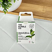 Зубна нитка The Humble Co вощена (м’ята перцева), 50 м