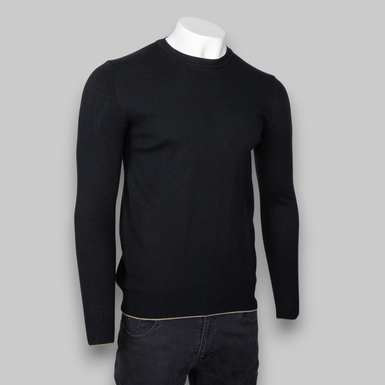 Реглан чоловічий Tony Montana T5043 SIYAH 17% шерсть, 17% поліестер, 66% акрил L(Р), фото 1