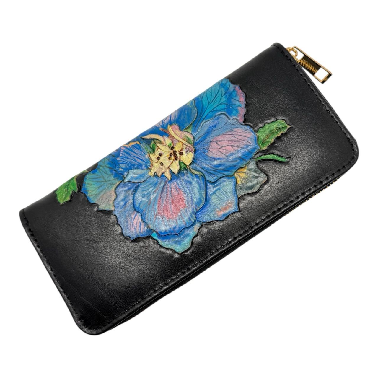 Гаманець шкіряний "Дельфініум" Silver Taurus 7109, фото 1