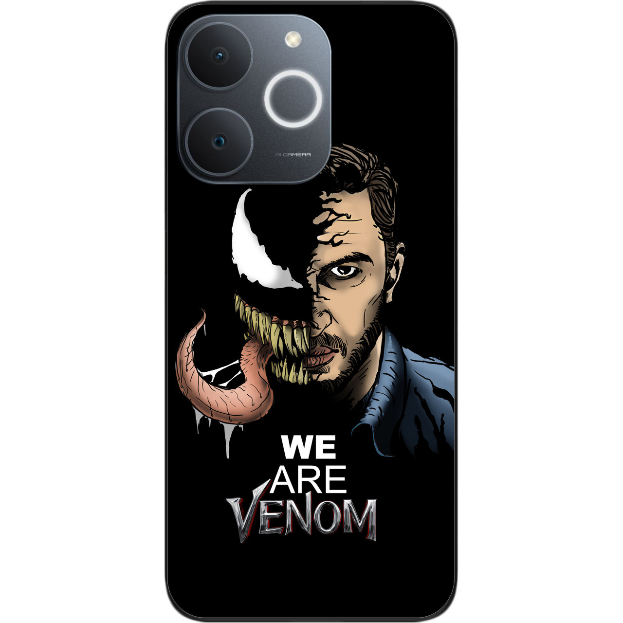 Бампер силіконовий чохол Epik для Realme Note 70 з принтом Ми Веном, фото 1