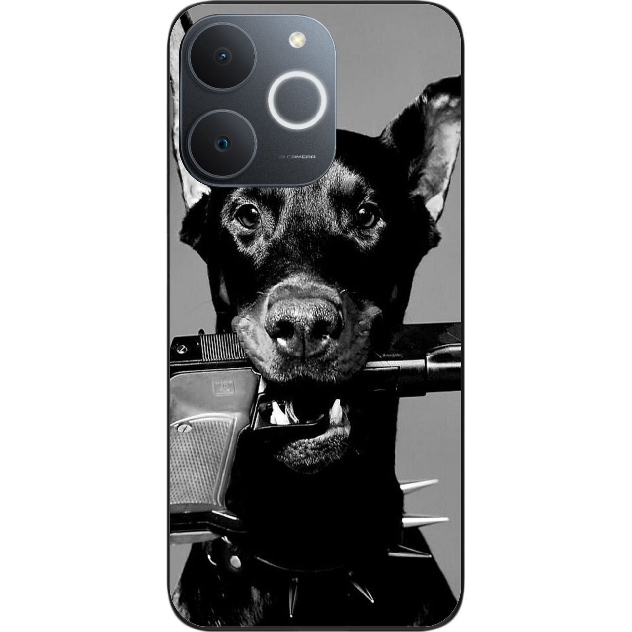 Силіконовий чохол Epik для Realme Note 70 з зображенням Пес, фото 1