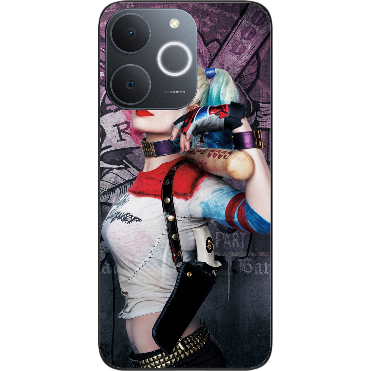 Силіконовий чохол Epik для Realme Note 70 з картинкою Харлі, фото 1