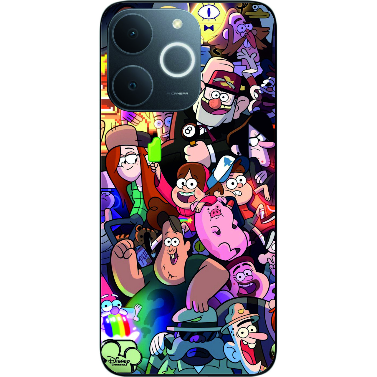 Силіконовий чохол Epik для Realme Note 70 з принтом Гравіті герої, фото 1