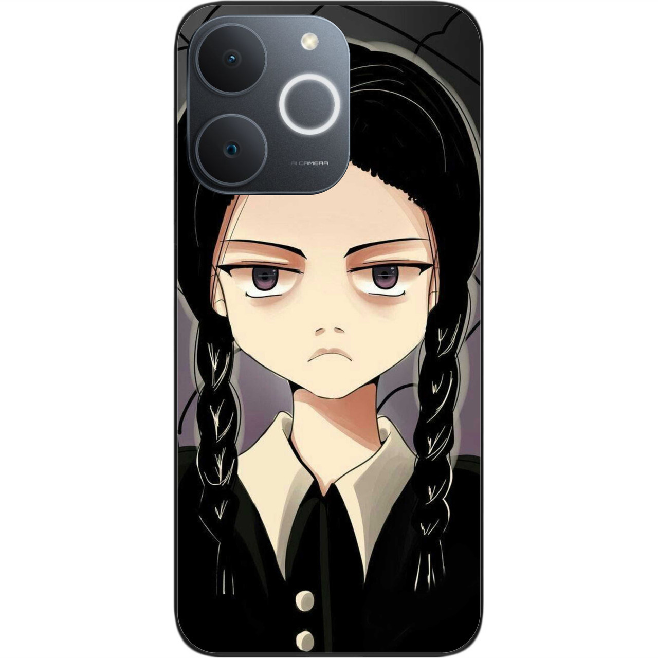 Силіконовий чохол Epik для Realme Note 70 з принтом Уенсдей, фото 1