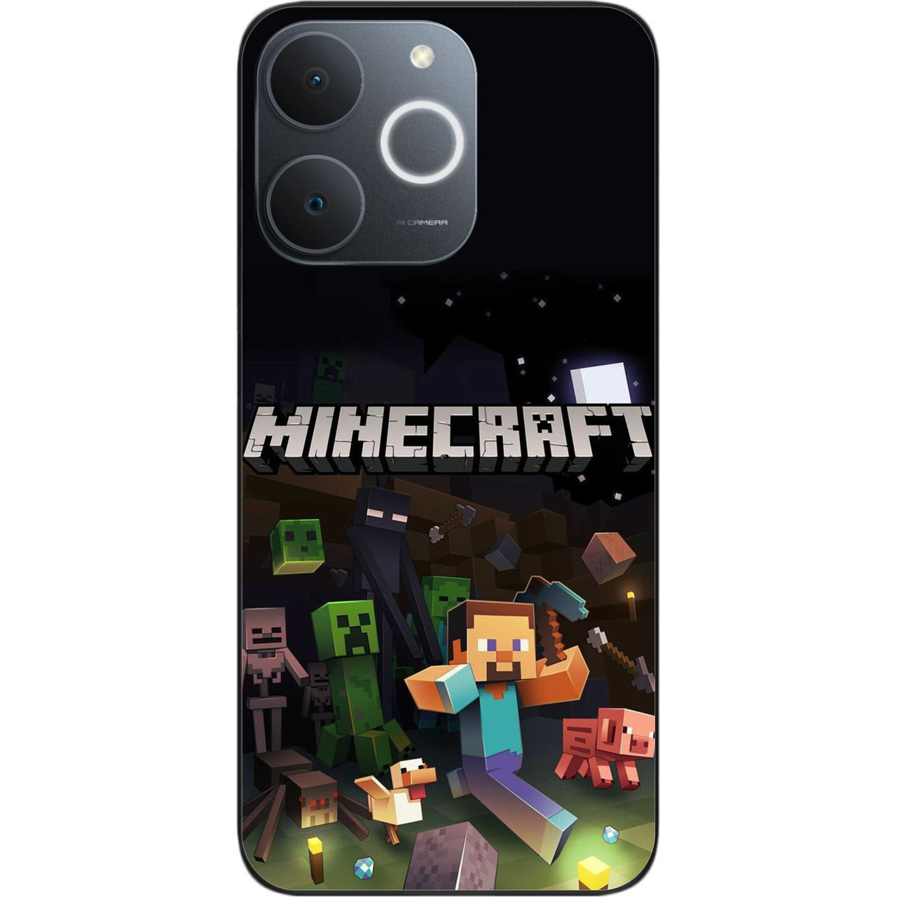 Силіконовий чохол Epik для Realme Note 70 з принтом Монстри, фото 1