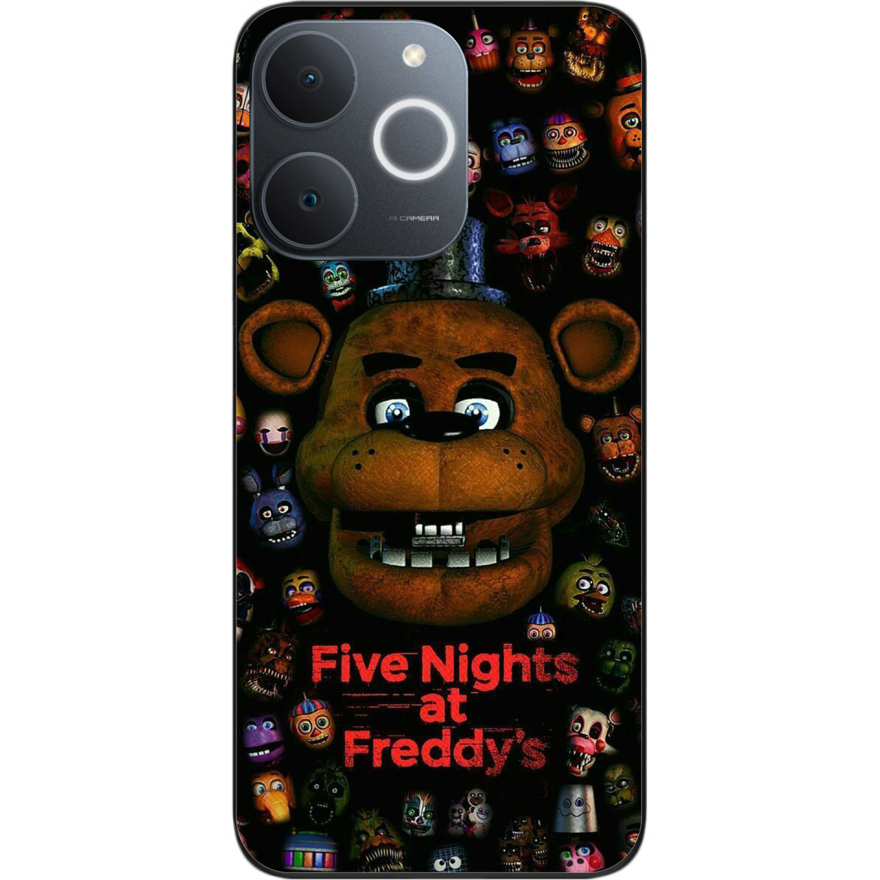 Силіконовий чохол Epik для Realme Note 70 з малюнком Фазбер, фото 1