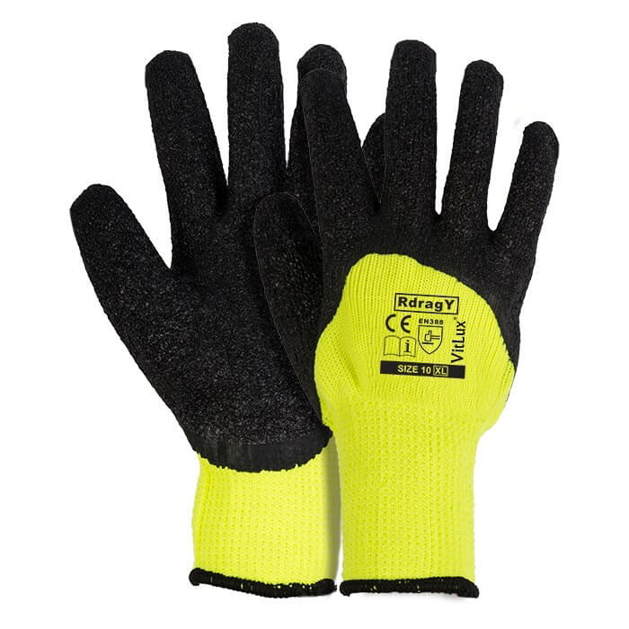 Рукавички ПВХ "Arles помаранчева" (10), фото 1